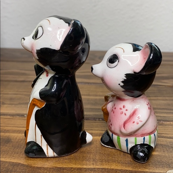 Vintage japan Mice Salt and Pepper shakers - Picture 11 of 16